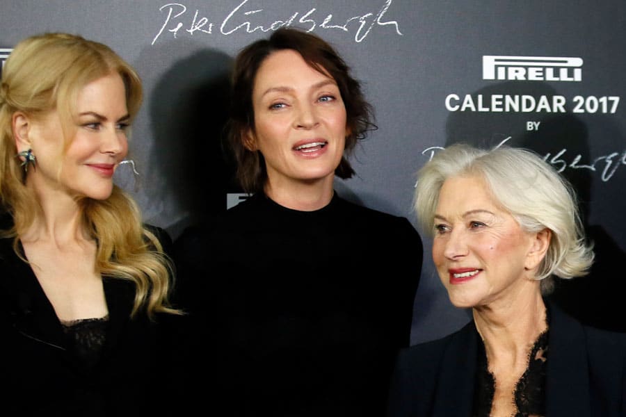 Nicole Kidman, Uma Thurman and Helen Mirren