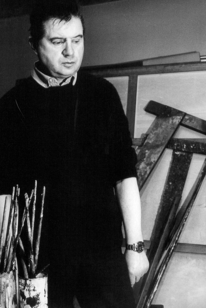 Francis Bacon. Fotografía de Margaret Skawinnski Sheaser.