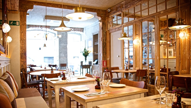 Interior del restaurante La Galleta