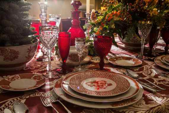 Ideas para decorar la mesa para Navidad Lorenzo Castllo