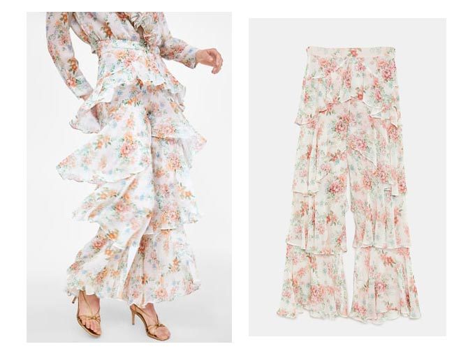 Pantalón estampado, el bonito del verano 2018 está en Zara - Magazine