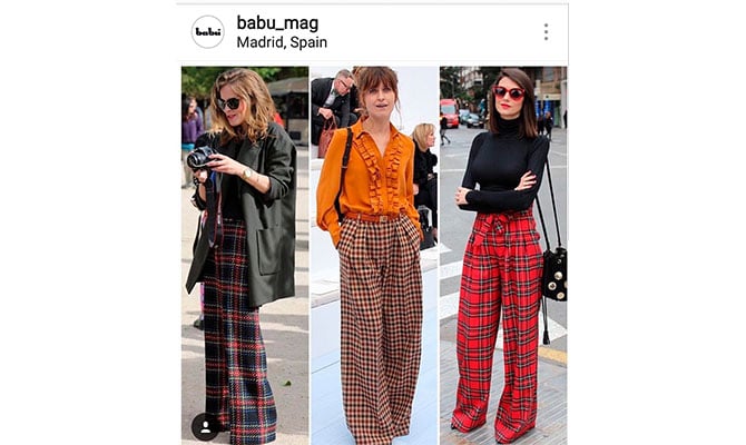 looks más populares en Instagram 2018