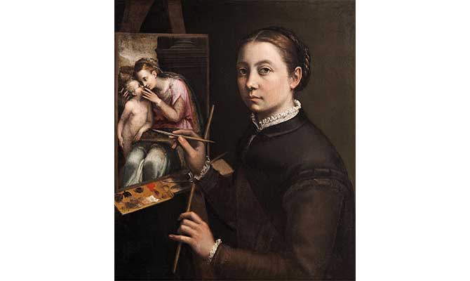 Sofonisba Anguissola y Lavinia Fontana.