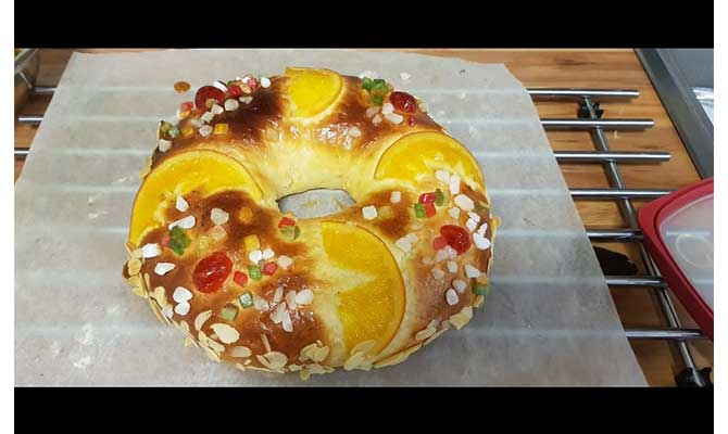 receta roscón de Reyes