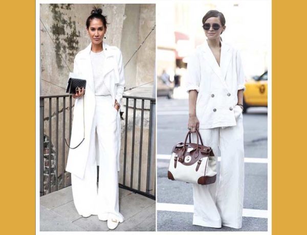 mujeres vestidas de blanco