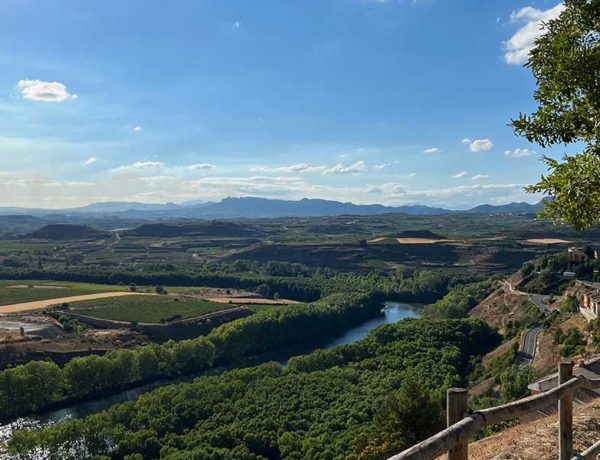 vista sobre paisaje de la Rioja
