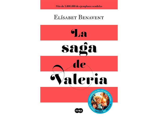 libro "La saga Valeria" de Elisabet Benavent