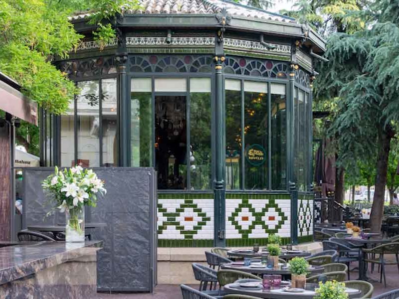 terraza GRAN CAFÉ EL ESPEJO DEL PASEO DE RECOLETOS en Madrid